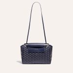 Goyard Rouette Souple Bag Navy Blue - Image 4